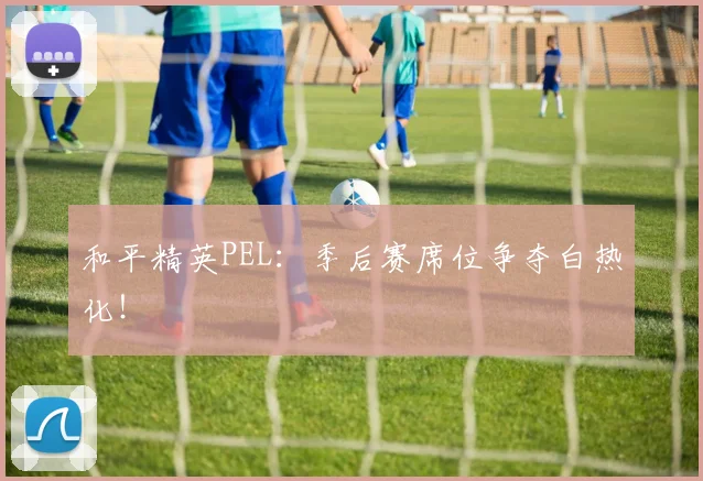 和平精英PEL:季后赛席位争夺白热化!
