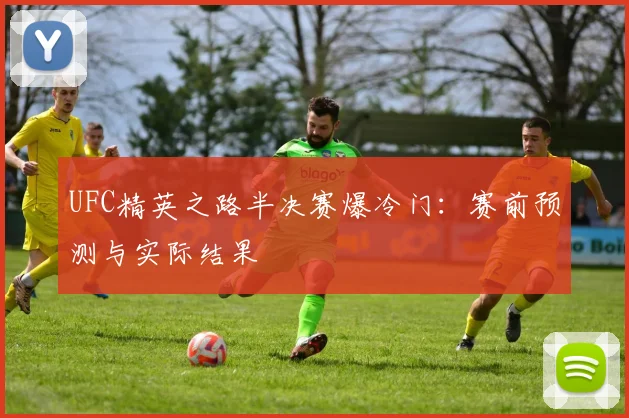 UFC精英之路半决赛爆冷门：赛前预测与实际结果
